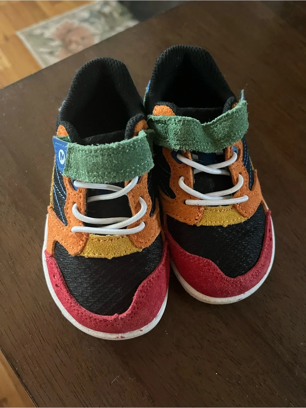 Kids Merrell Suede & Mesh sneaker toddler size 7